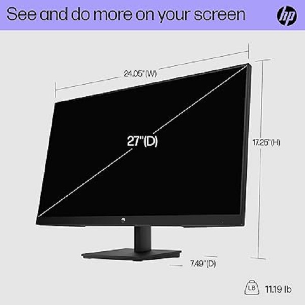 HP 524sw Series 5 23.8" FHD Monitor thumbnail 3